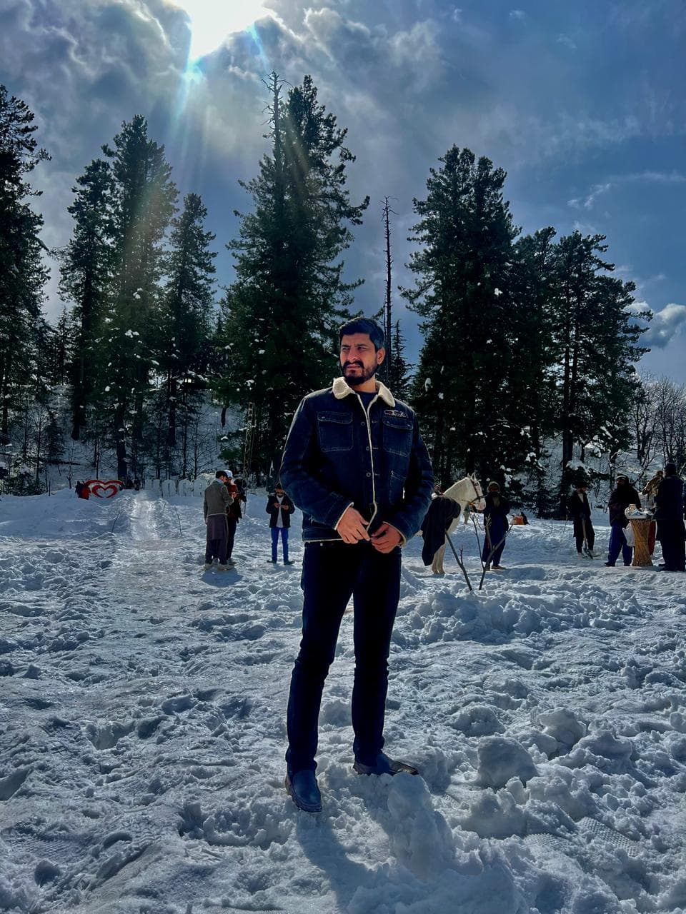 A customer trip in Northern Pakistan coordinated by Abid Tour & Travels.